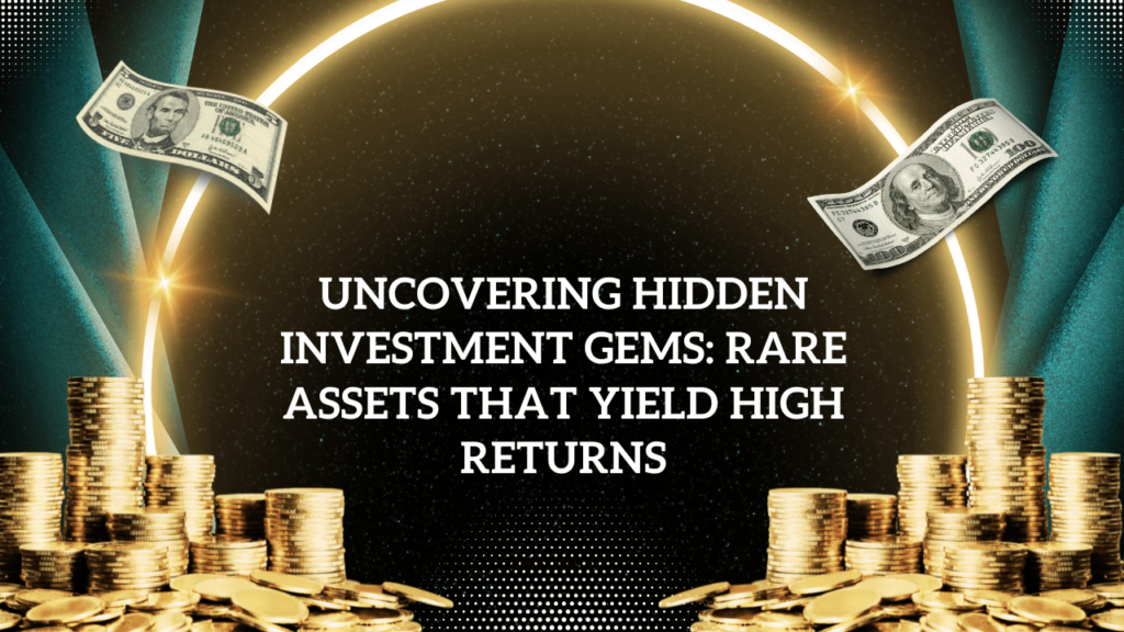 “Uncovering Hidden Investment Gems: Rare Assets That Yield High Returns”